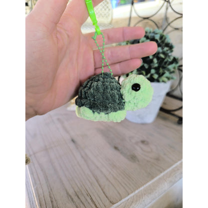 Mini Turtle keychain | Crochet amigurumi | Lucky Charm | Gift | Anti-stress | Emotional support | Companion | Handmade | Grigri |