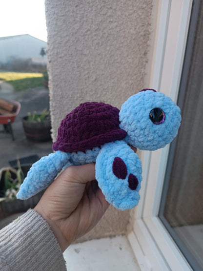 Turtle plushies 22cm x 22cm . Sea creature stuffed animals