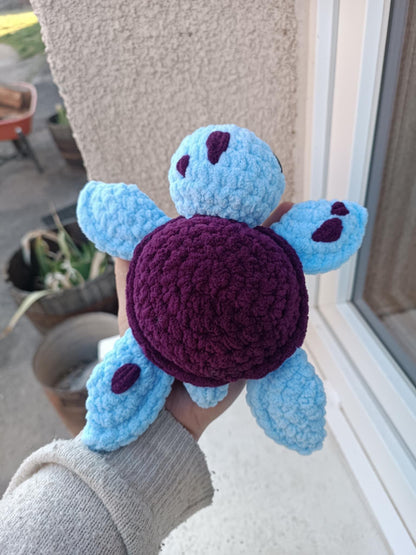 Turtle plushies 22cm x 22cm . Sea creature stuffed animals