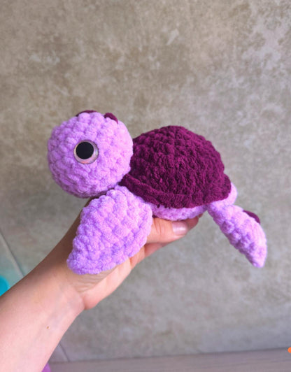 Turtle plushies 22cm x 22cm . Sea creature stuffed animals