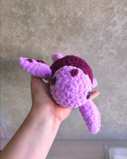 Turtle plushies 22cm x 22cm . Sea creature stuffed animals