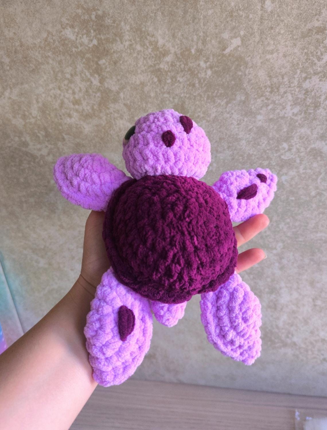 Turtle plushies 22cm x 22cm . Sea creature stuffed animals