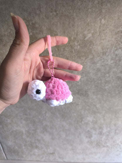 Mini Turtle keychain | Crochet amigurumi | Lucky Charm | Gift | Anti-stress | Emotional support | Companion | Handmade | Grigri |