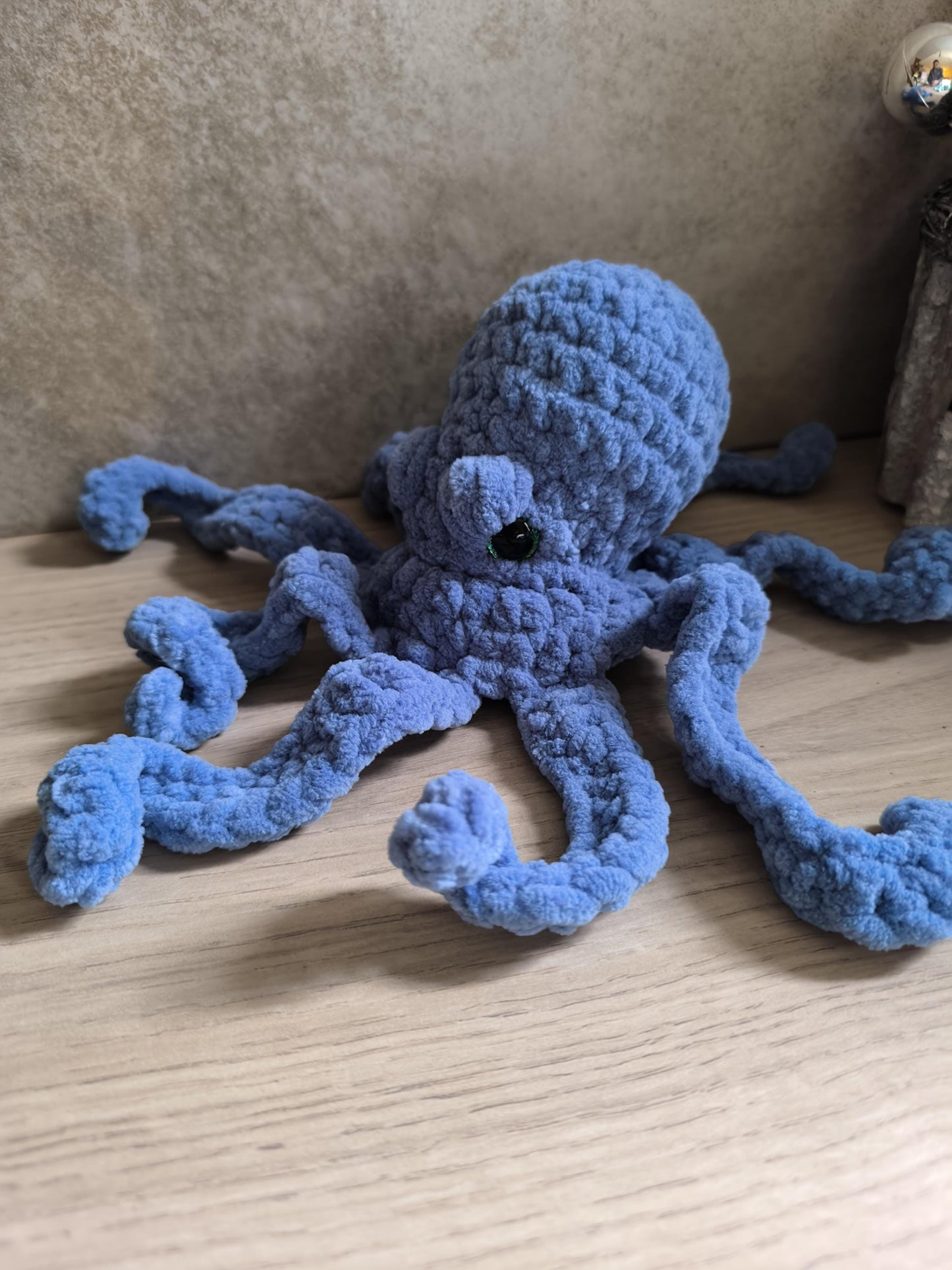 Handmade Crochet Octopus Plushie  | 25cm | Baby-Safe Option | Amigurumi Toy | Nursery Decor | Gift Idea Sea creature ocean friend