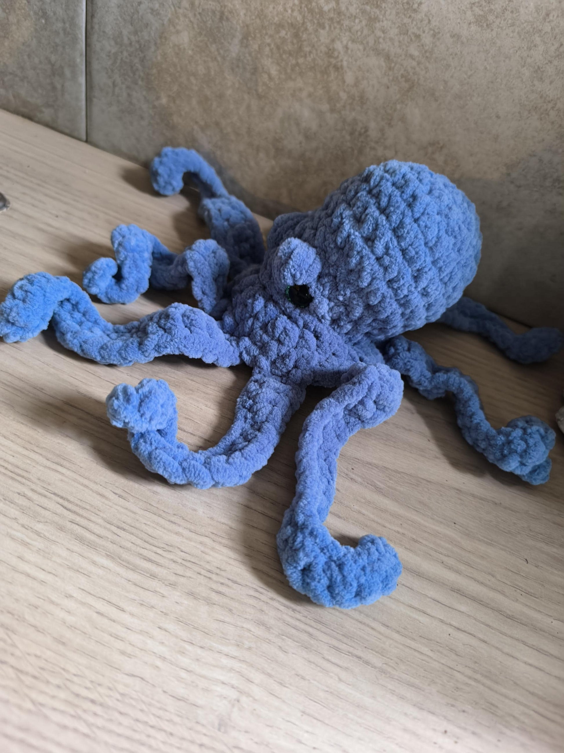 Handmade Crochet Octopus Plushie  | 25cm | Baby-Safe Option | Amigurumi Toy | Nursery Decor | Gift Idea Sea creature ocean friend