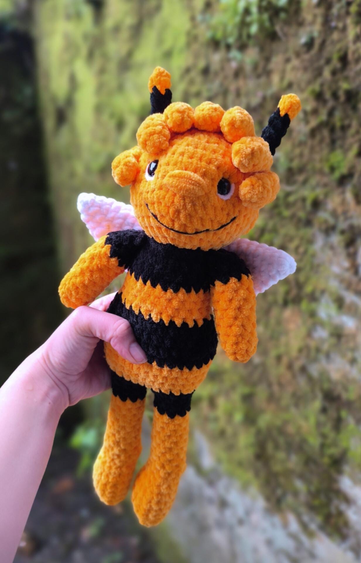 Crochet Maya the Bee – 35 cm of handmade sweetness!