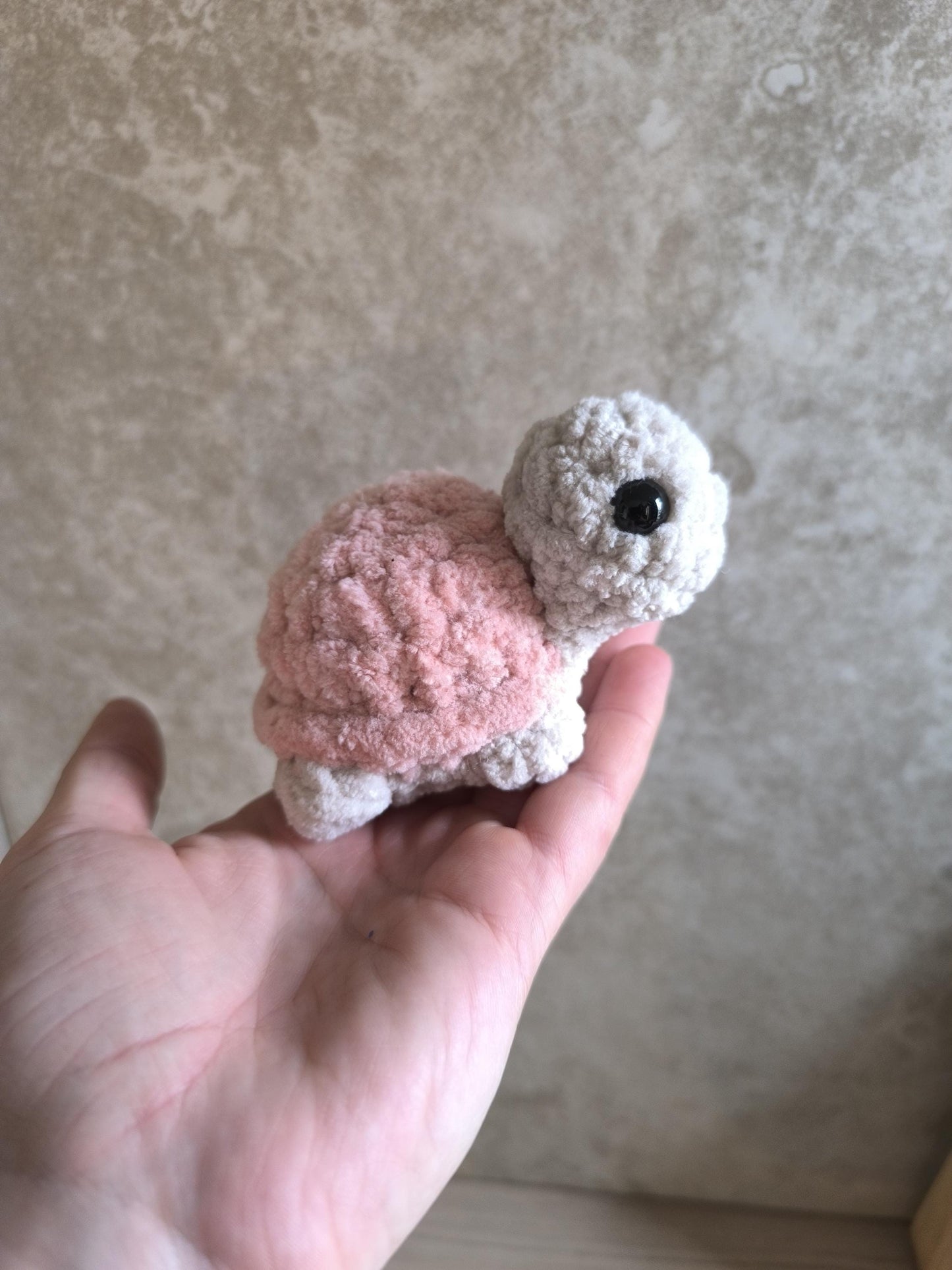 Mystery colour handmade turtle plushie