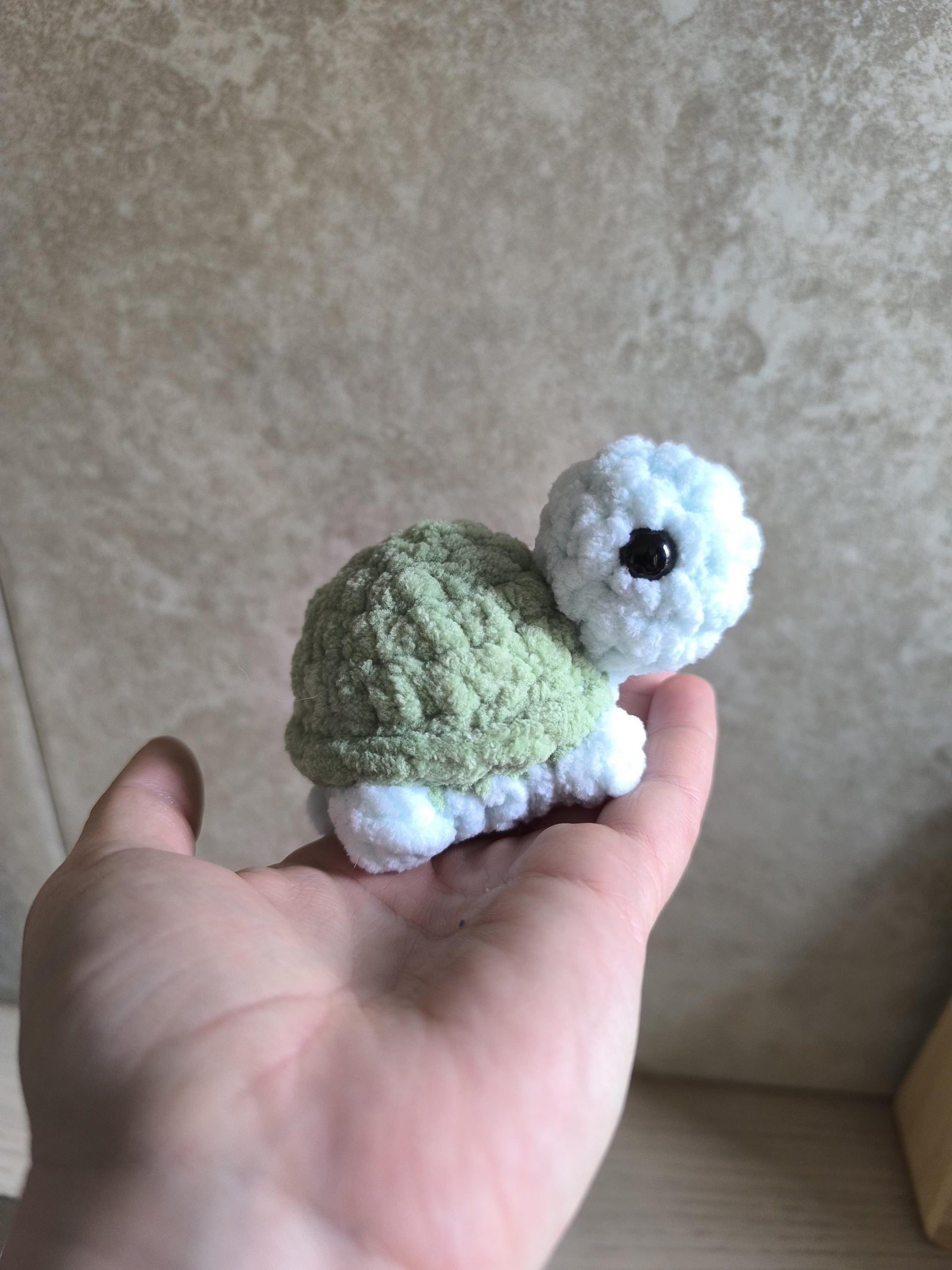 Mystery colour handmade turtle plushie