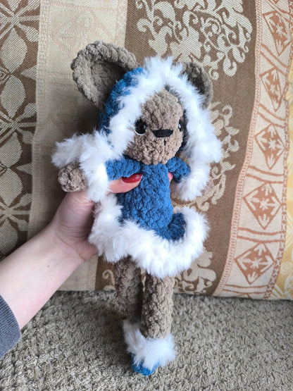 Brie the Mouse – Handmade Crochet Plushie | Winter Edition